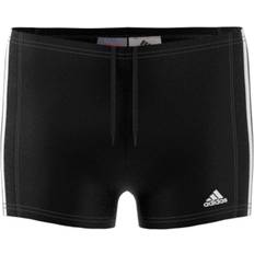 Noir Maillots de bain Adidas Basic Trunk Junior White/Black Unisex