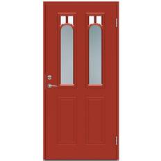 Swedoor Wagner Ytterdörr Dekorglas S 4050-Y80R V (90x200cm)
