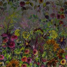 Designers Guild Indian Sunflower Wallpaper Graphite Roll