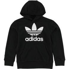 Adidas junior hoodie Barnkläder adidas Junior Trefoil Hoodie - Black/White (DV2870)