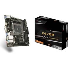 AMD - Mini-ITX - Socket AM4 Motherboards Biostar X470NH