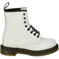 Dr Martens 1460 Stivaletti in Pizzo Dr. Martens 1460 Smooth Leather Lace Up Boots - White