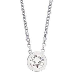 Blomdahl Halsband Blomdahl Skin-Friendly Necklace - Silver/Transparent