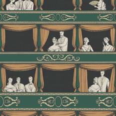 Cole & Son Fornasetti Tapete Teatro von and Racing Car Green grün