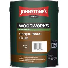 Johnstone's Trade Woodworks Opaque Wood Finish Wood Protection Ebony 2.5L