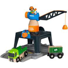 Train Track Extensions BRIO Smart Tech Container Crane 33962