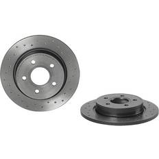 Ajoneuvon osat Brembo Jarrulevyt Reijitetty 08.A725.1X