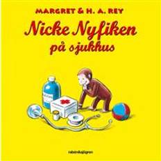Samhälle & Politik Ljudböcker Nicke Nyfiken på sjukhus (Ljudbok, MP3, 2019)