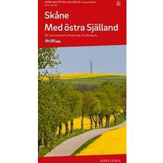 Skåne med Östra Själland Karta: Skala 1:150000