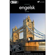Britisk engelsk samlet kursus USB & download (Lydbog, CD, 2016)