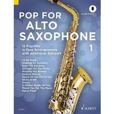 Alto saxophone Pop For Alto Saxophone (Geheftet)