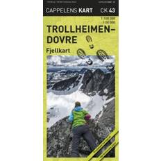 Flere språk Bøker Trollheimen-Dovre: fjellkart: fjellkart (2019)