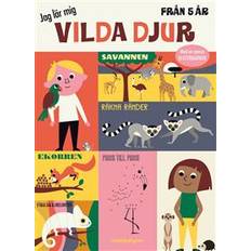 Jag lär mig vilda djur (Inbunden)