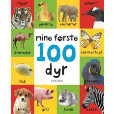 Første 100 dyr Mine første 100 dyr (Kartonnage, 2020)