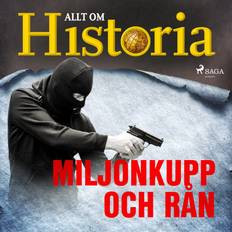 Konst, Fotografi & Design Ljudböcker Miljonkupp och rån (Ljudbok, MP3, 2020)