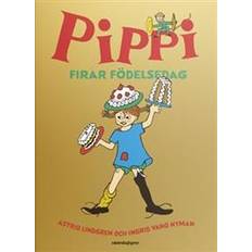 Bok pippi Pippi firar födelsedag (Inbunden)