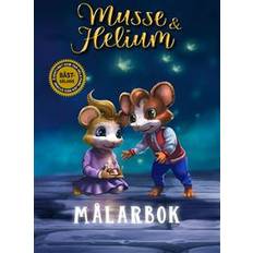 Musse helium Musse & Helium Målarbok