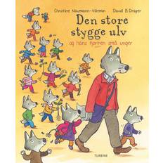 Bøger Den store stygge ulv og hans fjorten små unger (Indbundet, 2020)