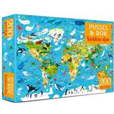 Pussel & bok: Världens djur