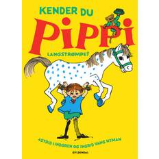 Billig Engelsk Bøger Kender du Pippi Langstrømpe? (Indbundet, 2020)