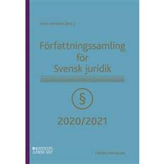 Författningssamling för Svensk juridik: 2020/2021 (Häftad)