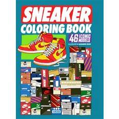 Harrastukset ja Käsityöt Kirjat Sneaker Coloring Book (Pokkari)