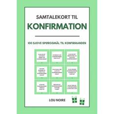 Samtalekort til konfirmation - grøn: 100 sjove spørgsmål... (E-bog, 2020)