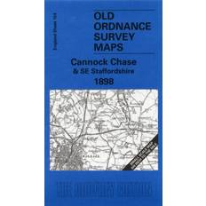 Cannock Chase and SE Staffordshire 1898: One Inch Map 154