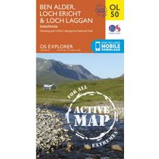 Books Ben Alder, Loch Ericht & Loch Laggan, Dalwhinnie