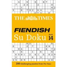 The Times Fiendish Su Doku Book 14: 200 Challenging Su. (Paperback, 2021)