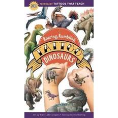 Temporary tattoos Roaring, Rumbling Tattoo Dinosaurs: 50 Temporary Tattoos That Teach (Hæftet, 2020)