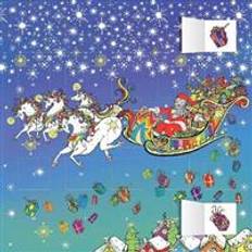 Advent Calendars Susannah Peacock - Santa's Sleigh Advent Calendar 2021 (with Stickers)