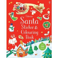 Hobbies & Crafts Books Santa Sticker and Colouring Book (Paperback, 2017)