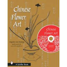 Loisirs et Artisanat Livres audio Chinese Flower Art: Line Drawings with CD (Livre audio, CD, 2004)