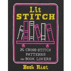 Lit Stitch: 25 Cross-Stitch Patterns for Book Lovers (Häftad, 2020)