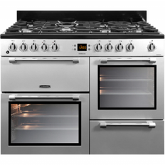 110cm - Silver Gas Cookers Leisure CK110F232S Silver