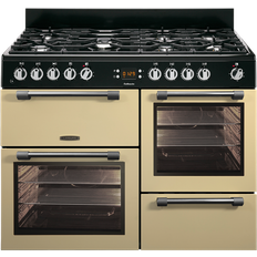 110cm - Convection/ Fan Oven Gas Cookers Leisure CK110F232C Beige, Black