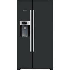 Bosch Freestanding Fridge Freezers - Side-by-side Bosch KAD90VB20G Black