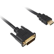 Sharkoon HDMI - DVI-D Dual Link M-M
