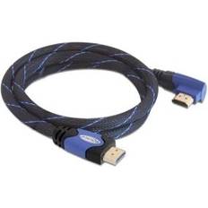 DeLock HDMI - HDMI (angled) 90° 1m