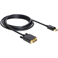 DeLock DVI-D Dual Link - DisplayPort 3m