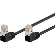 Goobay U/UTP Cat5e RJ45 (2x angled) 1m