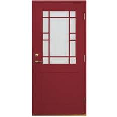 Leksandsdörren Källberget Ytterdörr Klarglas S 4050-R V (90x200cm)