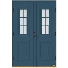 Leksandsdörren Hjortnäs Ytterdörr Cotswoldglas S 6020-B V (140x210cm)