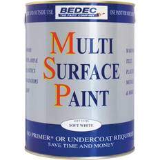 Bedec Multi Surface Metal Paint, Wood Paint Black 0.25L