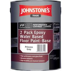 Johnstone's Trade 2 Pack Epoxy Water Based Floor Paint Grey 5L