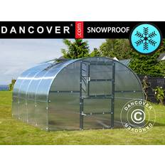 Dancover Fritstående drivhuse Dancover Titan Arch 280 12m² Rustfrit stål Polycarbonat