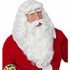 Julemand skæg Widmann Deluxe Santa Claus Wig with Beard Moustache