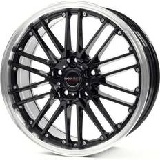 Borbet CW2 Black Polished 8x18 5/100 ET35 B57.1