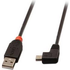 Lindy USB A - USB Mini-B 2.0 (angled) 1m